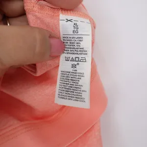 Old Navy Sports Bra Womens XL Cloud+ Peach Racerback Light Support Good thumbnail 5
