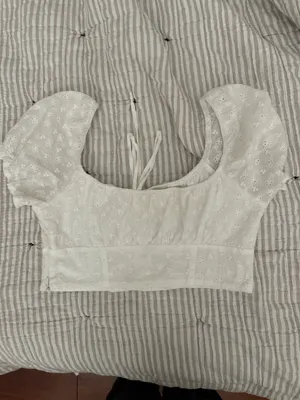 PacSun LA Hearts Cropped Eyelet Top thumbnail 5
