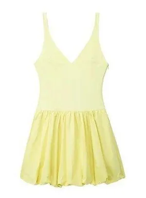 Zara Mixed Balloon Mini Dress thumbnail 1