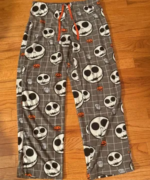 Disney Jack Skellington Halloween Pajama Pants -Large thumbnail 1