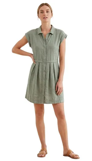 Free People Gray Mini Dress, S thumbnail 1