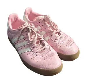 Adidas 350 Pink Leather Sneakers Women's Size 6 Gum Sole Classic Retro Vtg Style thumbnail 1