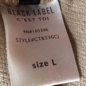 C'est Toi Black‎ Label Tan Corduroy Jacket Sz L thumbnail 6