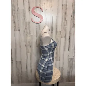 Windsor plaid mini dress size small thumbnail 3