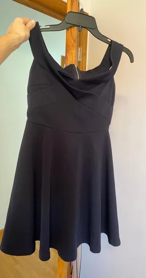 Windsor Navy Short Dress thumbnail 1