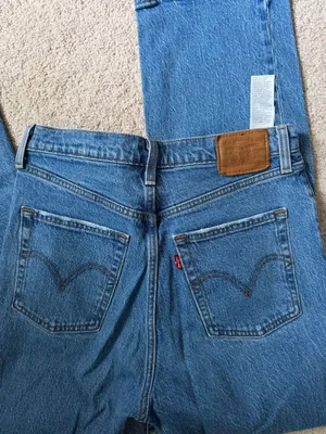 Straight Ankle Jeans Levi’s Ribcage Women’s thumbnail 2