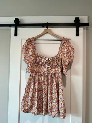 For Love & Lemons Libby Mini Dress L thumbnail 2