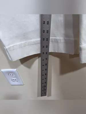 SPANX Bright White Stretch Twill Cropped Wide Leg Pants size large EUC thumbnail 5
