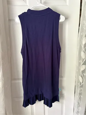New Anthropologie Daily Practice Layer Up mini dress size S NWT cotton thumbnail 8