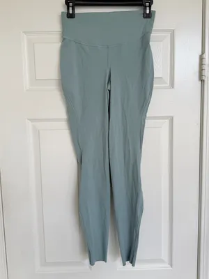Lululemon Wunder Train High-Rise Sage Green Women's Active Yoga Leggings 8 thumbnail 2