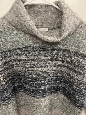 J. Jill Size Medium Cowl Neck 3/4 Sleeve Sweater thumbnail 2