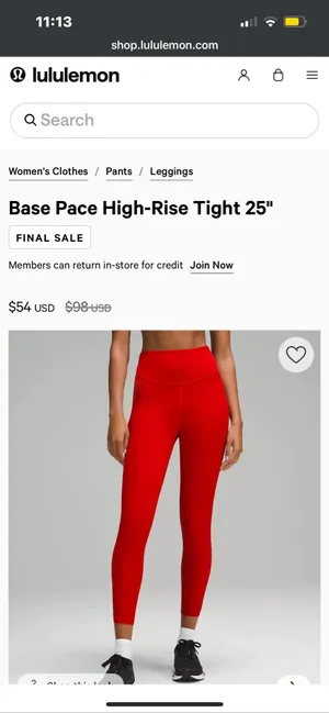 Lululemon Base Pace High-Rise Tights 25" thumbnail 8
