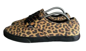Vans Unisex Leopard Print Shoe Size 8 or 6.5 #675 thumbnail 1