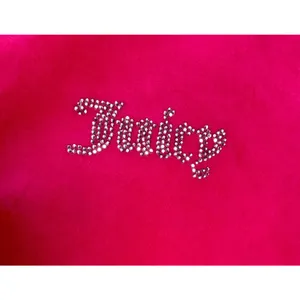 Juicy Couture Velour Zip Hoodie Pink Size S Zipper Broken Y2K thumbnail 2
