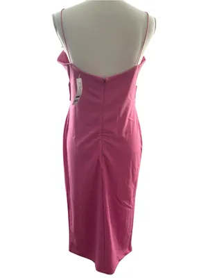 Nordstrom Love x Design Pink Spaghetti-Strap Midi Dress thumbnail 3
