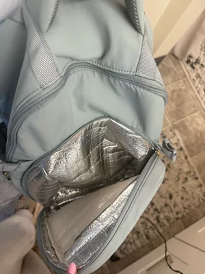 Cute travel backpack Blue thumbnail 4