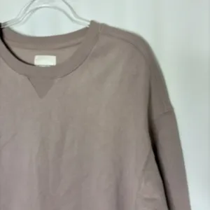 Ultra Flirt Pink Beige Sphinx Pullover Sweatshirt NWOT Juniors Size Large thumbnail 2