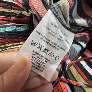 Free People Striped Wide Leg Palazzo Pants Women S Boho Festival Colorful Hippie thumbnail 9
