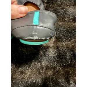 Tieks by Gavrieli Leather Ballet Flats Metallic Gray Women's Size 10 thumbnail 4