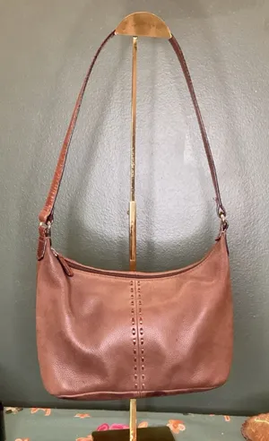 Fossil‎ Brown Leather Shoulder Bag thumbnail 1