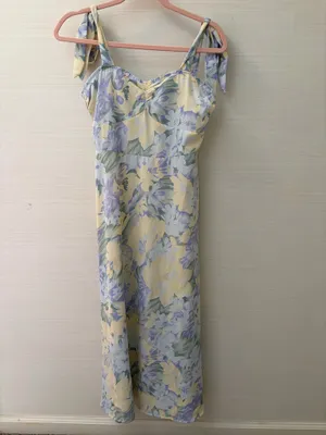 floral easter dress Purple thumbnail 2