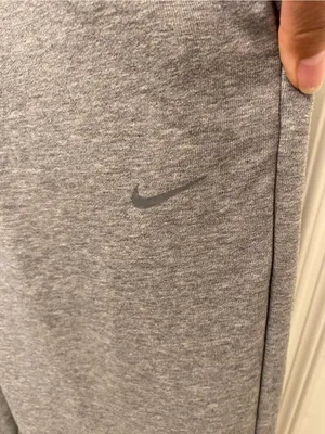 Nike Women's Heather Gray High-Waist Jogger Pants thumbnail 3