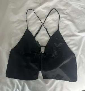 H&M Silk Top thumbnail 1