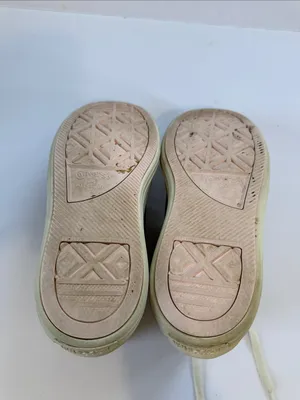 Converse Black High-Top All Star Sneakers with Butterfly Embroidery thumbnail 10