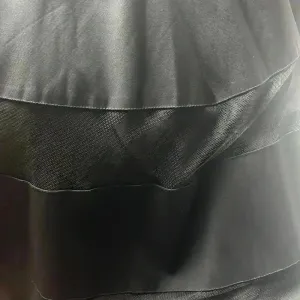 Aidan Mattox‎ Women's Organza Black Sheer Illusion Lined Gown Dress Size 8 thumbnail 9