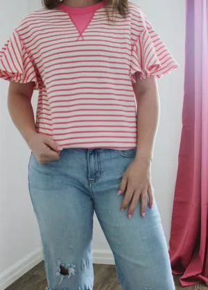 Pink Sachet Top Size M thumbnail 1