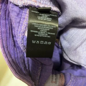 Y2K BDG Womens High Rise Corduroy‎ Pants 26 Purple Wide Wale Streetwear Retro thumbnail 8
