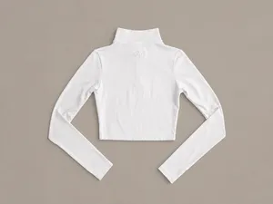 Vitality / Balance Athletica white cropped quarter zip 🤍 thumbnail 2