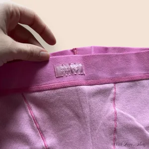 EUC Skims COTTON RIB BOXER - BUBBLE GUM thumbnail 4