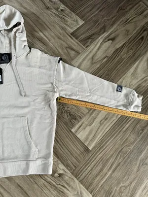 Women’s Terry Oversized Hoodie - Moonstone,Size Medium thumbnail 5