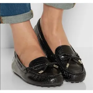 ✨Michael Kors Daisy Metallic Bronze Moccasins Sz 6.5 Loafers✨ thumbnail 1