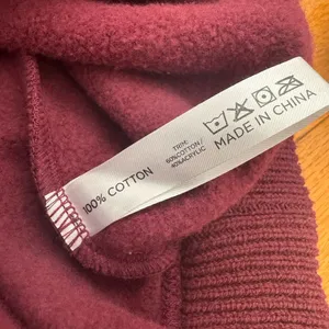 Tuckernuck Cable Knit Reid Sweatshirt in burgundy Medium thumbnail 6