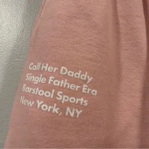 Barstool Call Her Daddy Pink Archival Sweatpants Medium M thumbnail 3