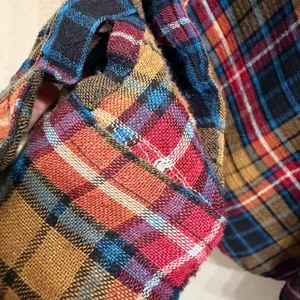 Free People Plaid Button Down Shirt‎ Multicolor Flannel Womens Small- Fall Cozy thumbnail 10