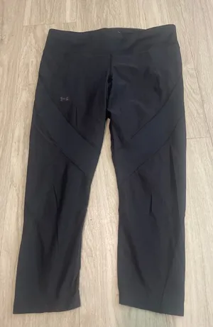 Under Armour Black Women's HeatGear Leggings thumbnail 1