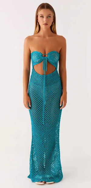 Peppermayo Crotchet Maxi Dress thumbnail 2