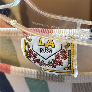 LA Rush Striped Top large Size XL thumbnail 3
