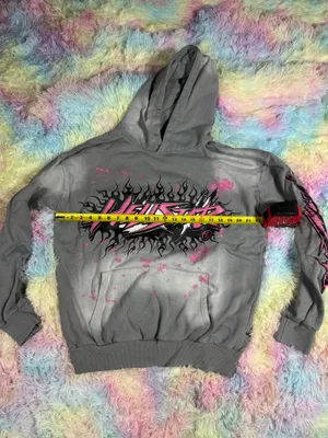 Hellstar Hoodie Gray Size M thumbnail 2