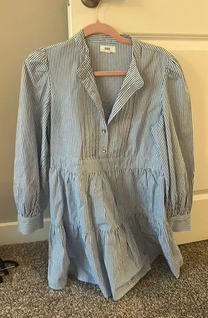 Rahi Cali Striped Button Dress thumbnail 1
