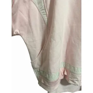 Free People‎ Movement Racing Striped Hoodie Heirloom Pink Women's Size Medium thumbnail 9