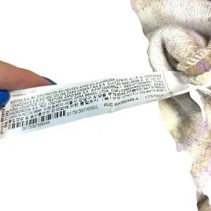 Zara Cropped Plaid Jacket Shacket Purple Cream‎ Size Large thumbnail 12