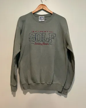 Golf Crewneck (L) Gray Size L thumbnail 1