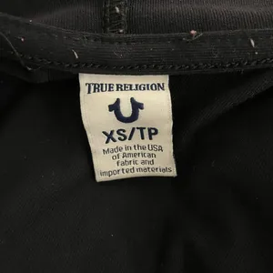 True religion cropped zip up jacket Black Size XS thumbnail 4