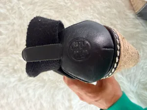 Tory Burch Adonis Elastic High Wedge Espadrilles in Black thumbnail 12
