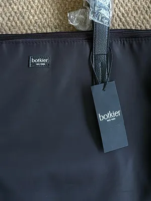 NWT Botkier New York Bond Nylon Tote Black Large Roomy thumbnail 3
