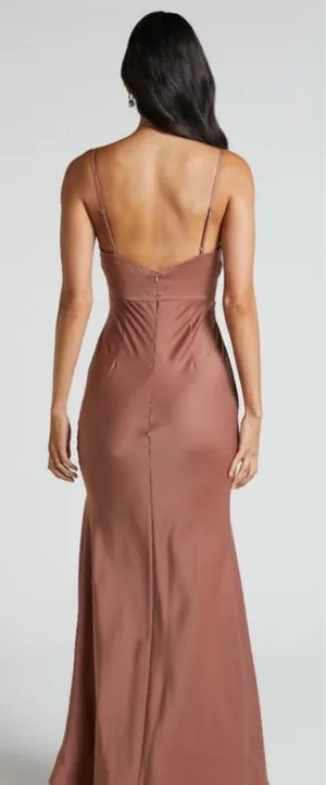 Showpo Dusty Rose Formal Maxi Dress thumbnail 2
